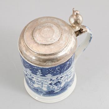 STOP, porslin, England, 1800-tal.