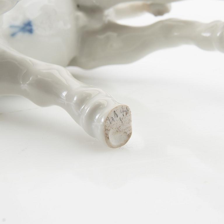 Figuriner 4 st Meissen 1900-tal porslin.