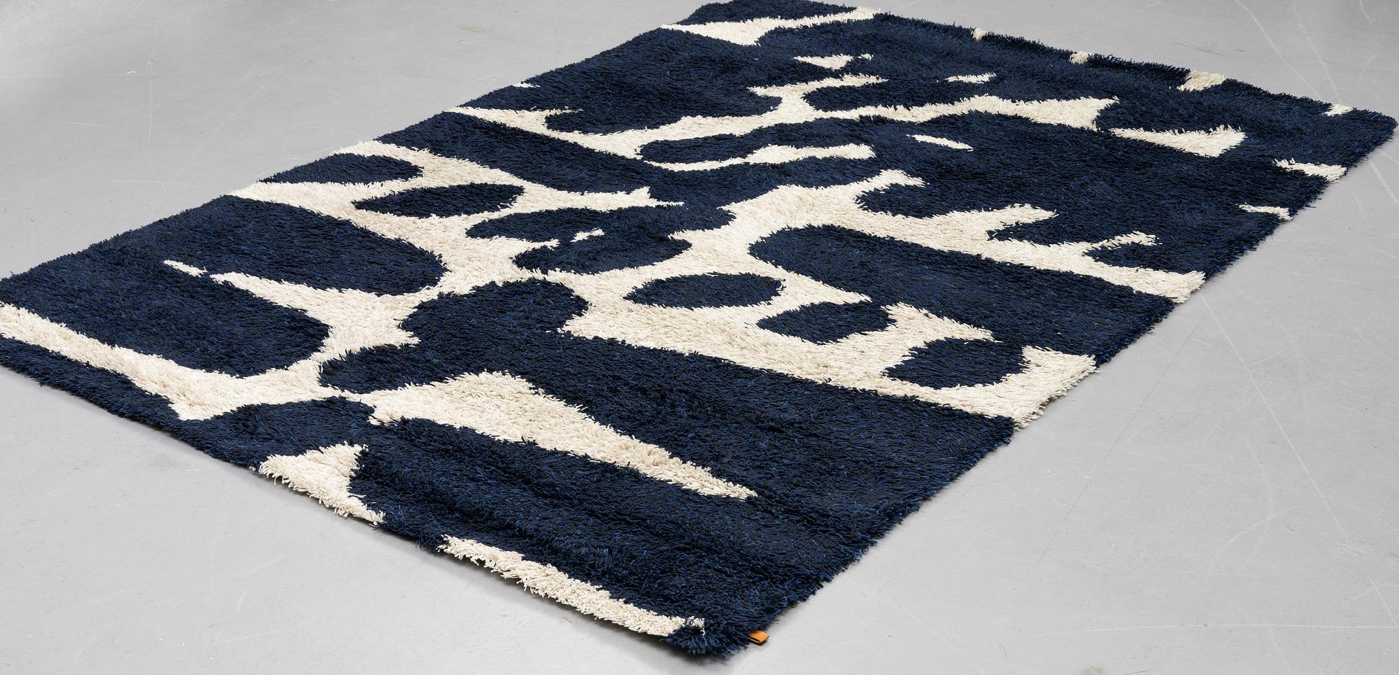 Joakim Lundqvist, matta, "Rya special" handtuftad, Kasthall / Linum, ca 297 x 197 cm.