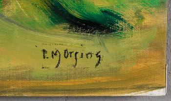 IVAR MORSING, oil on canvas, stamped signature.
