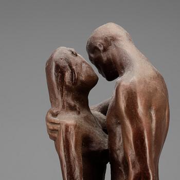 GUDMAR OLOVSON, skulptur, bronserad konstmassa, signerad.