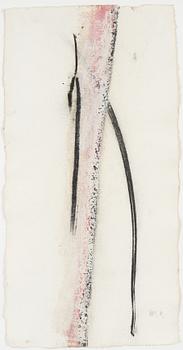 Claes Hake, mixed media on paper, signed and dated -01.