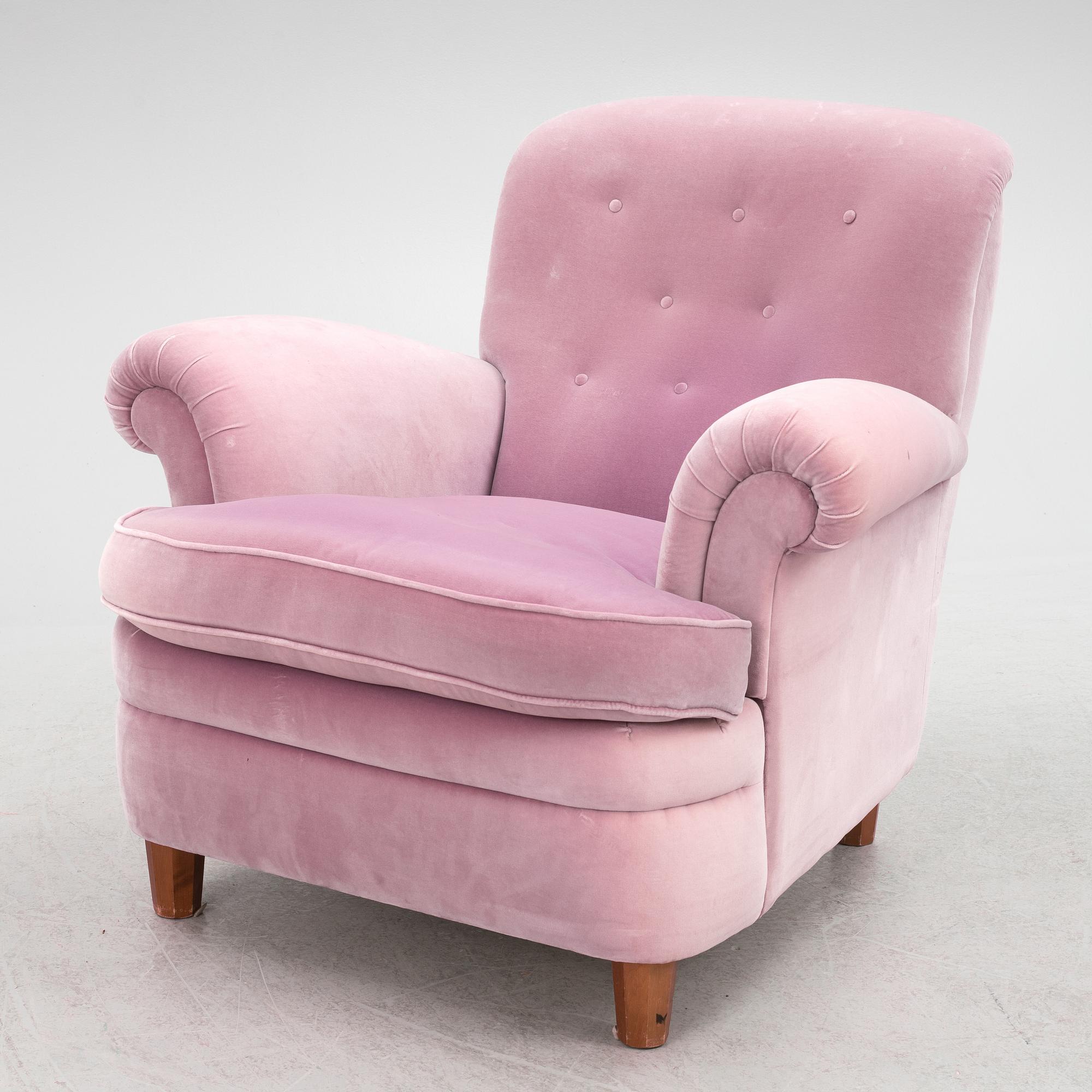 Josef Frank, fåtölj, modell 336, Firma Svenskt Tenn.