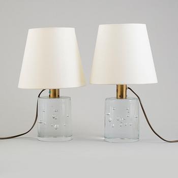 a pair of '1819/2' table lamps by Josef Frank, for Svenskt Tenn.