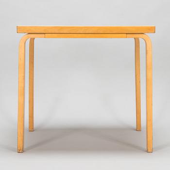 Alvar Aalto, pöytä, malli 85, O.Y. Huonekalu- ja Rakennustyötehdas A.B. 1900-luvun puoliväli.