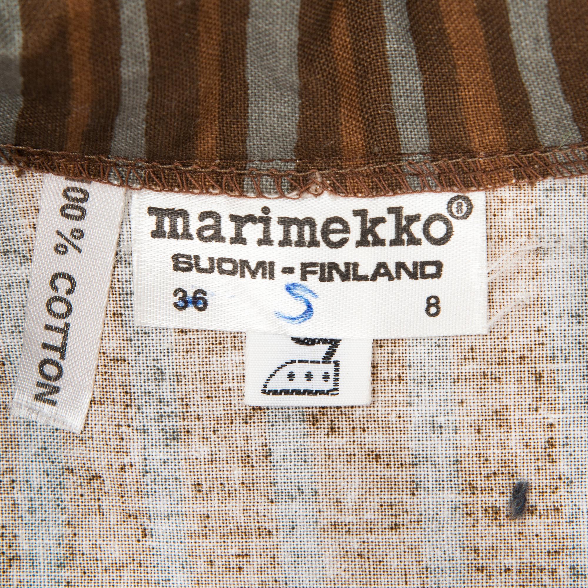 Marimekko, skjortklänning, mönster "Piccolo", av Vuokko Eskolin-Nurmesniemi.