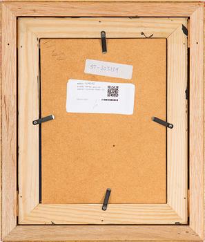 KAREL APPEL, acrylic on paper. Signed Appel.