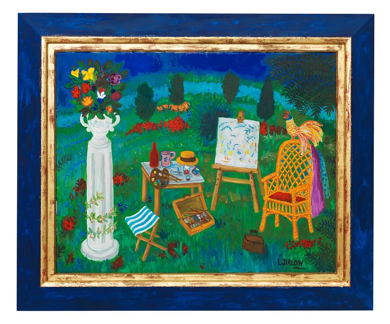 Lennart Jirlow, "Målarens trädgård".