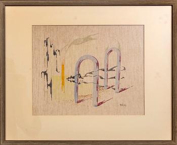 STELLAN MÖRNER, watercolour signed.
