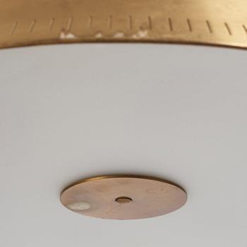 Harald Notini, a pair of ceiling lamps model "11326", Arvid Böhlmarks Lampfabrik, Stockholm 1940s.
