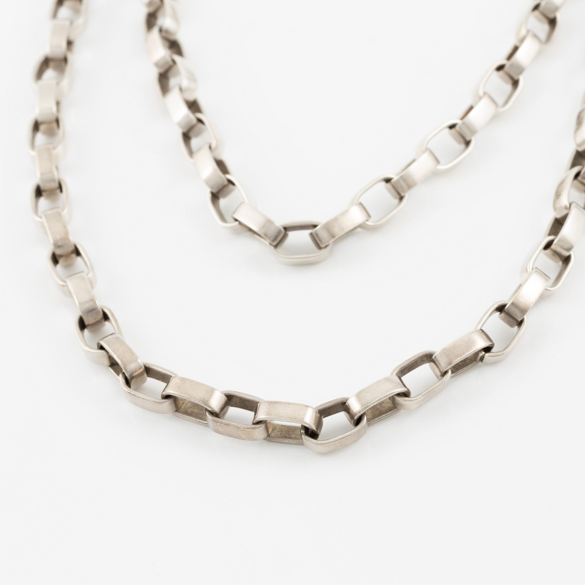 Sven-Erik Högberg, collier, silver.
