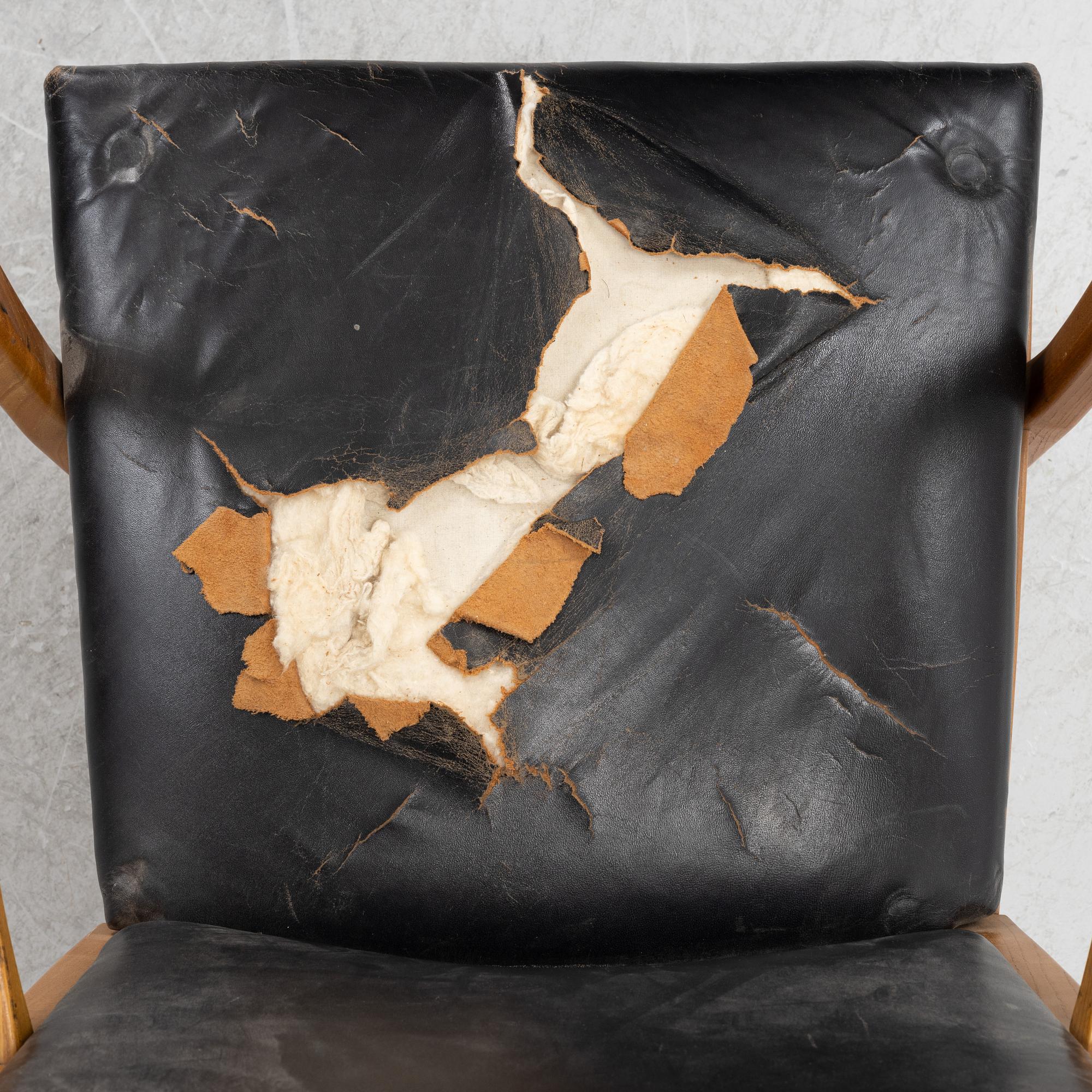 Carl Malmsten, eight armchairs, model "Riksdagen", 1940s. Provenance The Swedish Parliament, designed 1940.