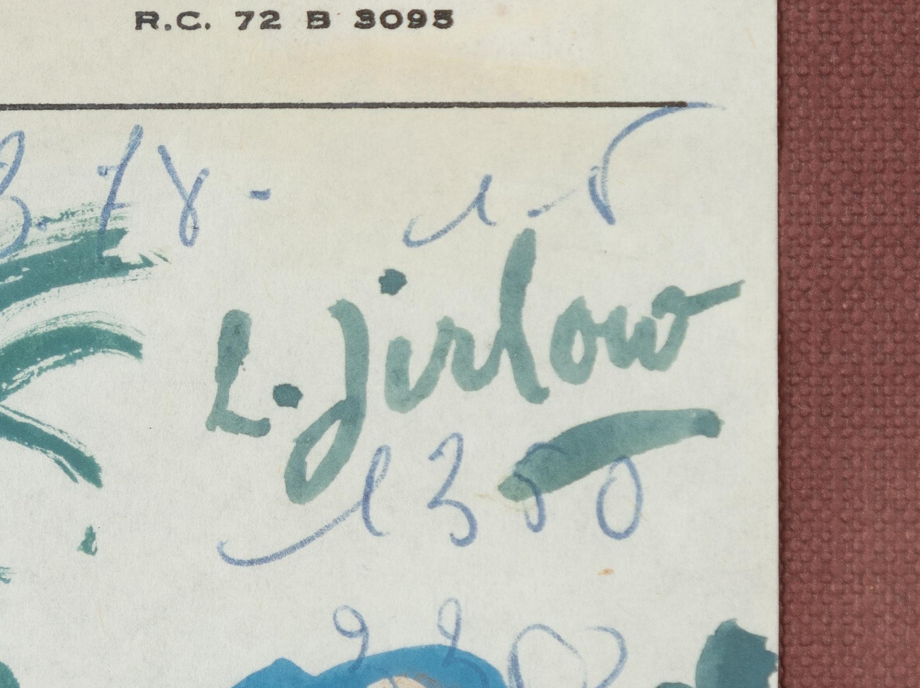 Lennart Jirlow,  "Krognota av mig utförd i Paris".