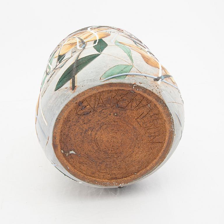 Eva Bengtsson, a signed vase/bowl "Yes please" own workshop.