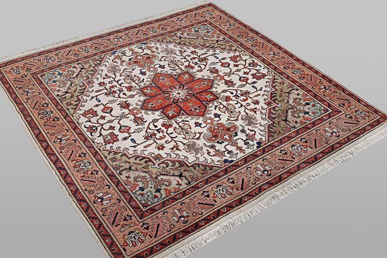 A rug, Ardebil, ca 206 x 204 cm.