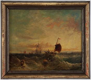 William Edward Webb, oil on canvas signed.