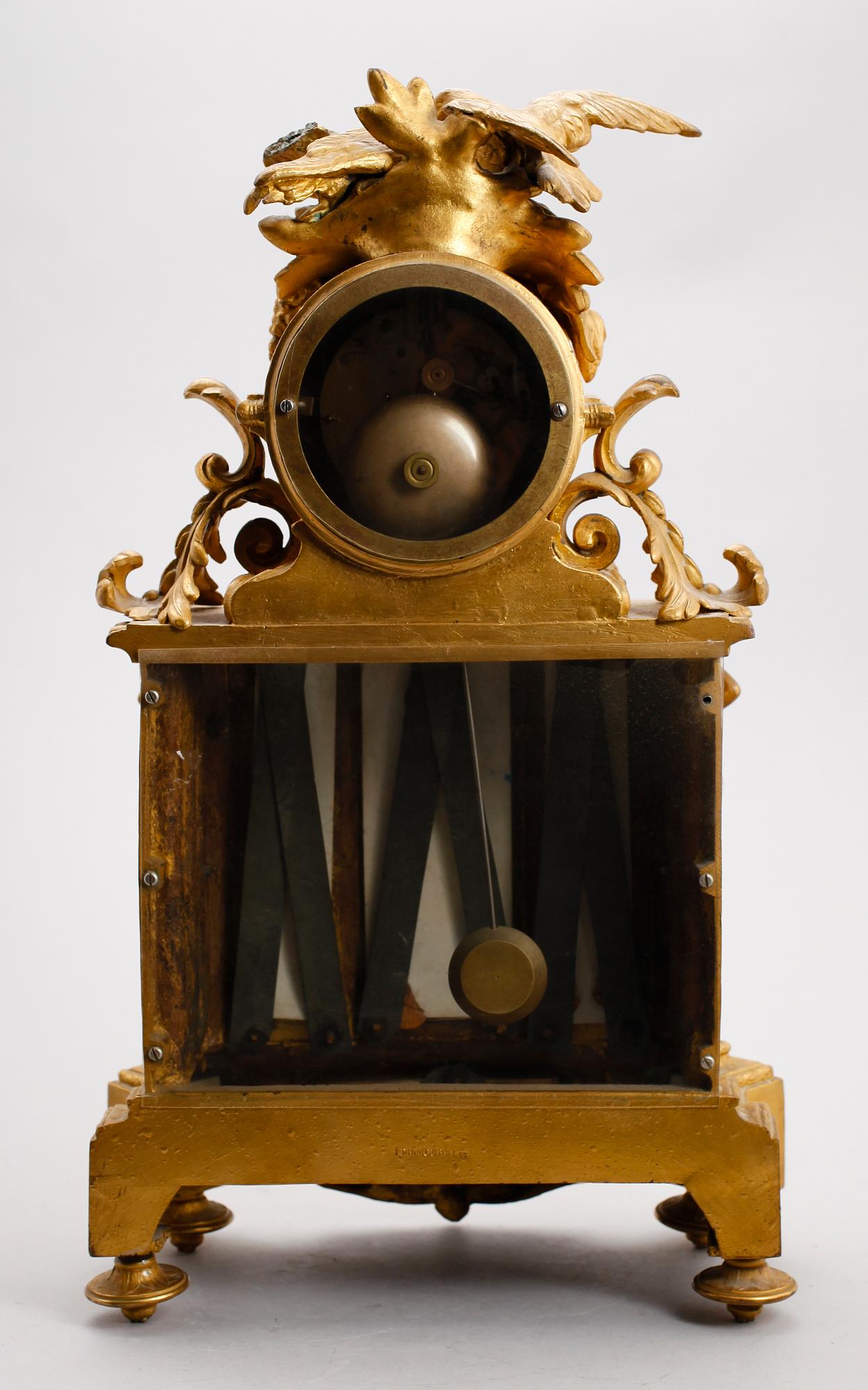 BORDSPENDYL, Louis XVI-stil, Frankrike, sent 1800-tal.