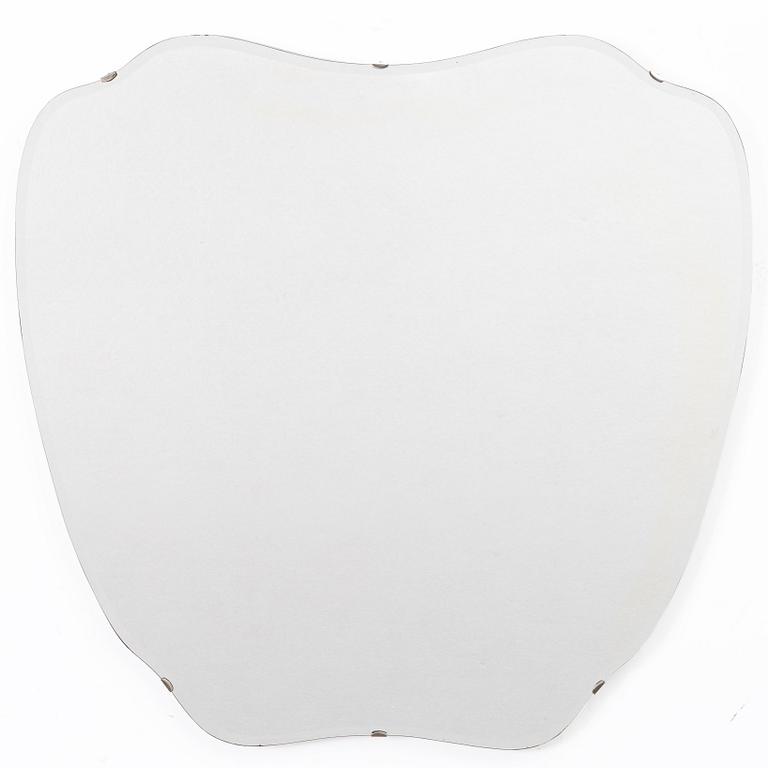 A Swedish Modern mirror, 1940s/50s.