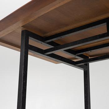 Florence Knoll, a mahogany dining table, Nordiska Kompaniet, Norrköping, Sweden, second half of the 20th century.