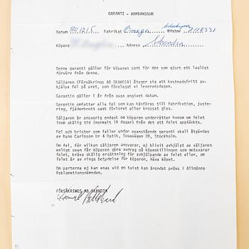 Omega, "Gilbert Albert", "Tri-colour", "Linen Dial", ca 1966.