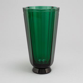 SIMON GATE, a 1930's glass vase for Orrefors.