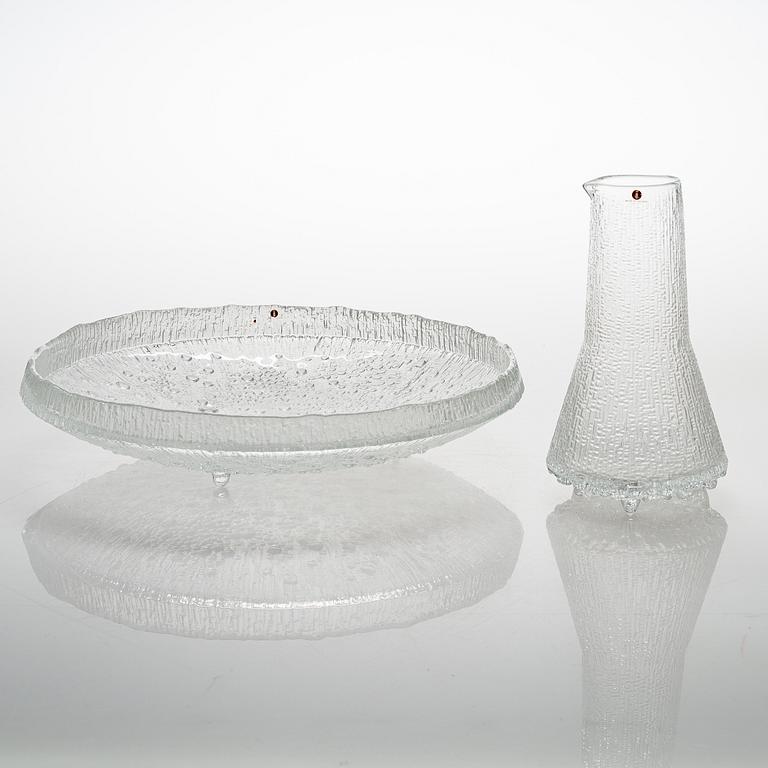 Tapio Wirkkala, fat och kanna, "Ultima Thule", Iittala.