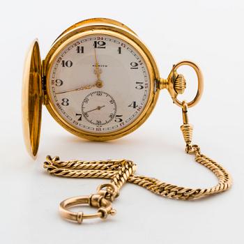 ZENITH, pocketwatch, hunting case, 51 mm,