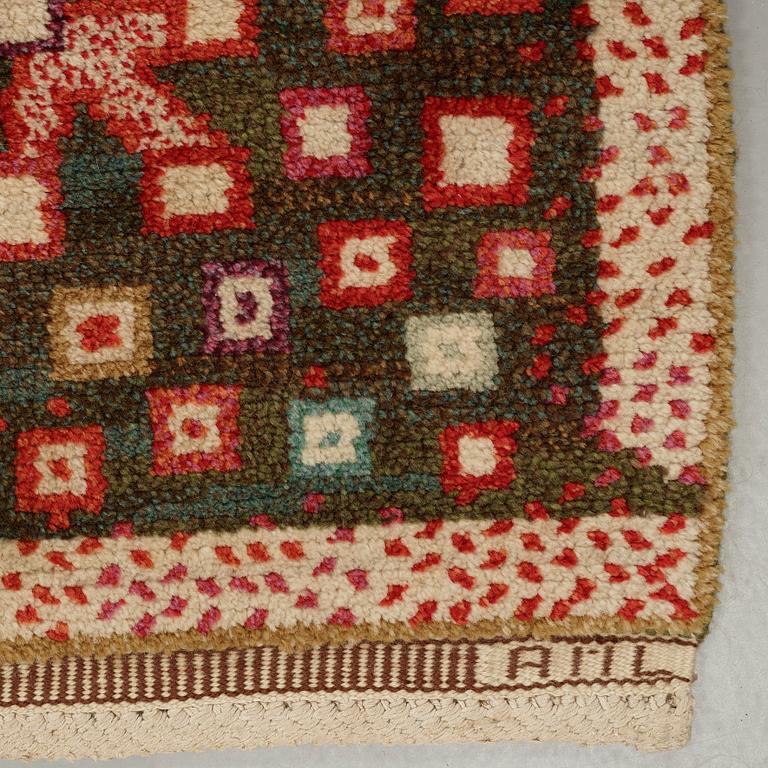 Ann-Mari Lindbom, gift Forsberg, MATTO, Ann-Mari Lindbom, AB MMF, ca 401,5 x 274,5 cm.