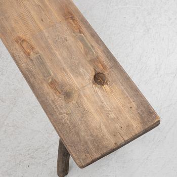 Bänk, allmoge, 1800-/1900-tal.