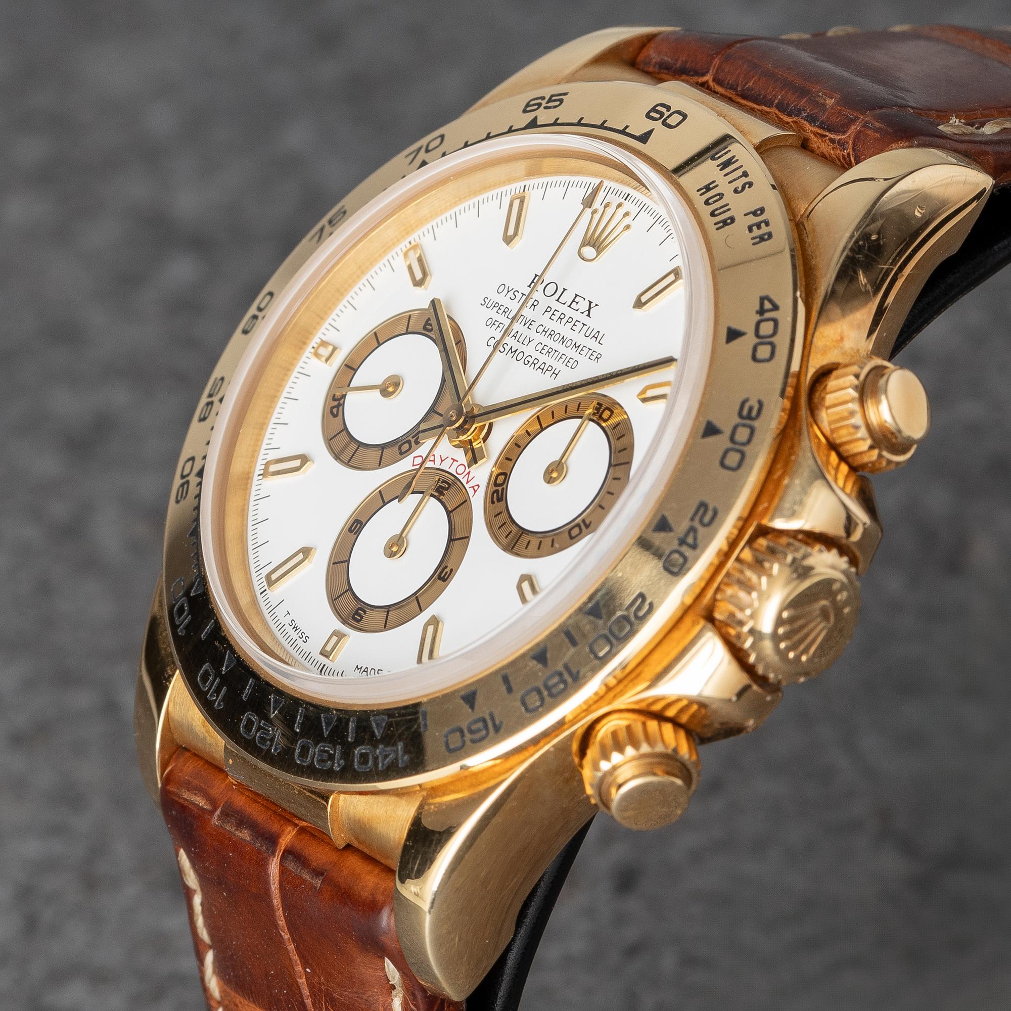 Rolex, Cosmograph, Daytona, chronograph, "Zenith", ca 1999.