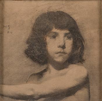 Helene Schjerfbeck, Study of a youngster.