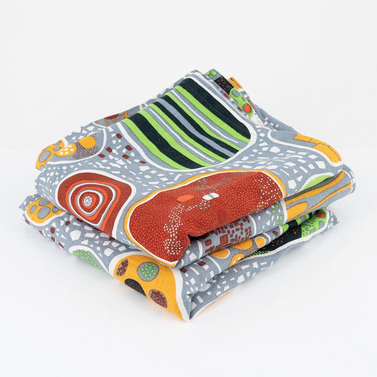 Josef Frank, two linen curtains, 'Terrazzo',  Svenskt Tenn.