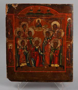 IKON, pannå, Ryssland. 1800-tal.