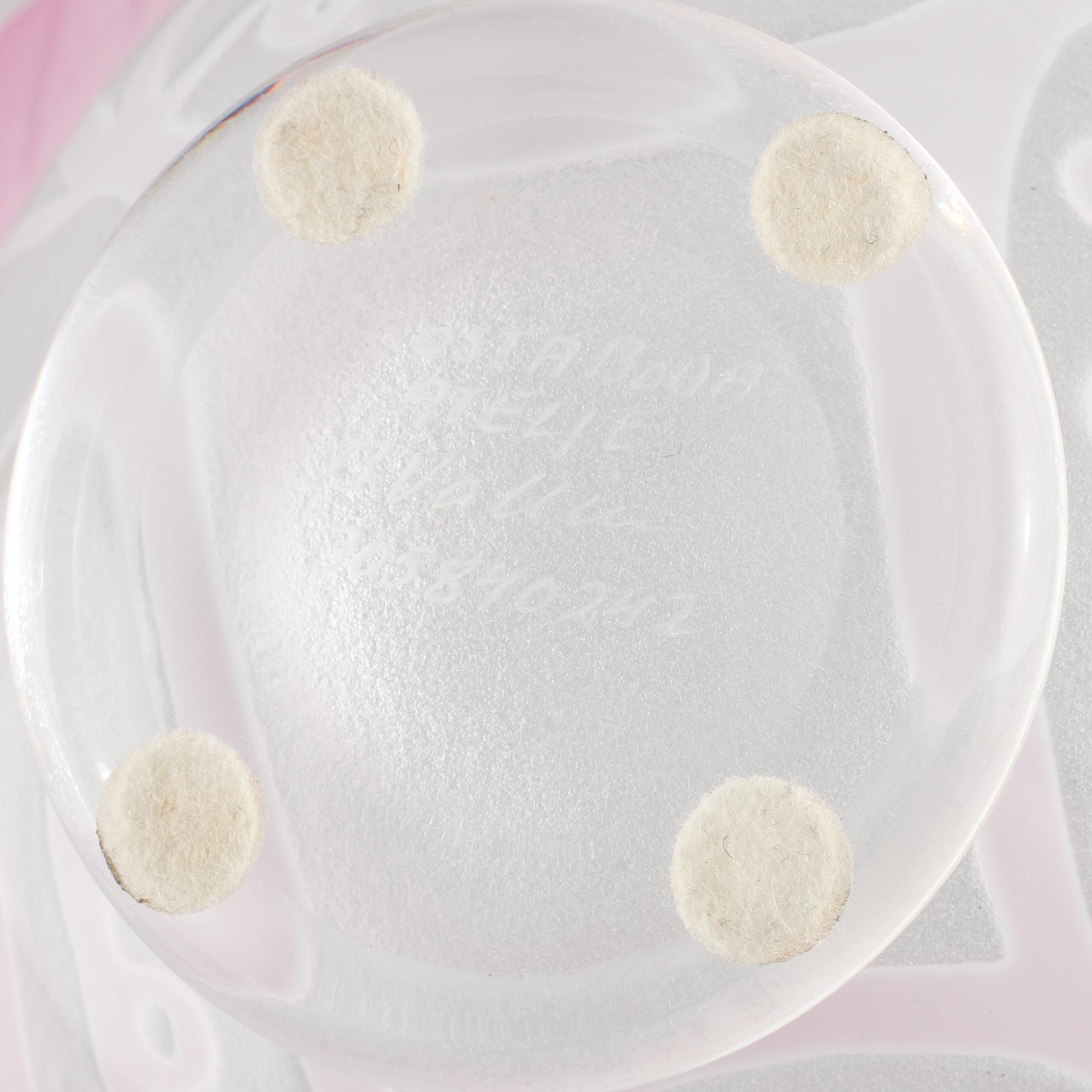 SKÅL, glas, Bertil Vallien, Kosta Boda.