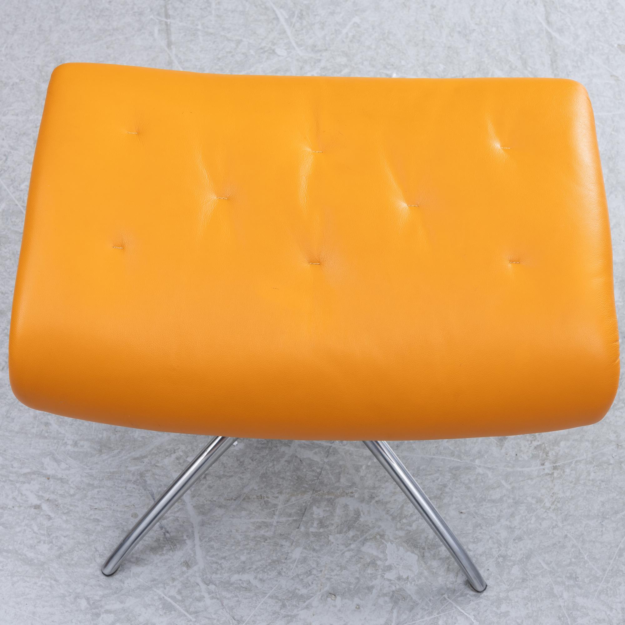 Armchair with footstool, "London", Stressless, Norway.