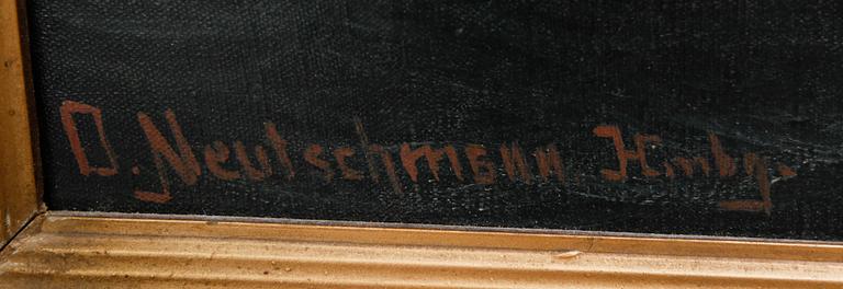 OTTO NEUTSCHMANN, olja på duk.
