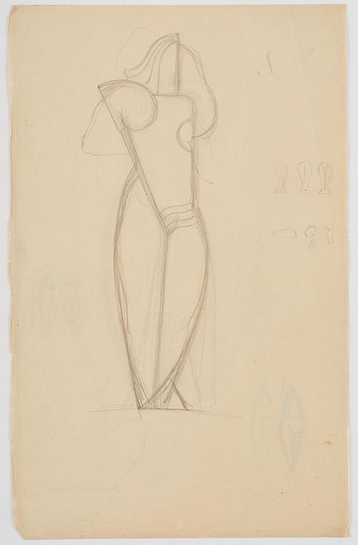 Christian Berg, ”Vattenfigur II”.