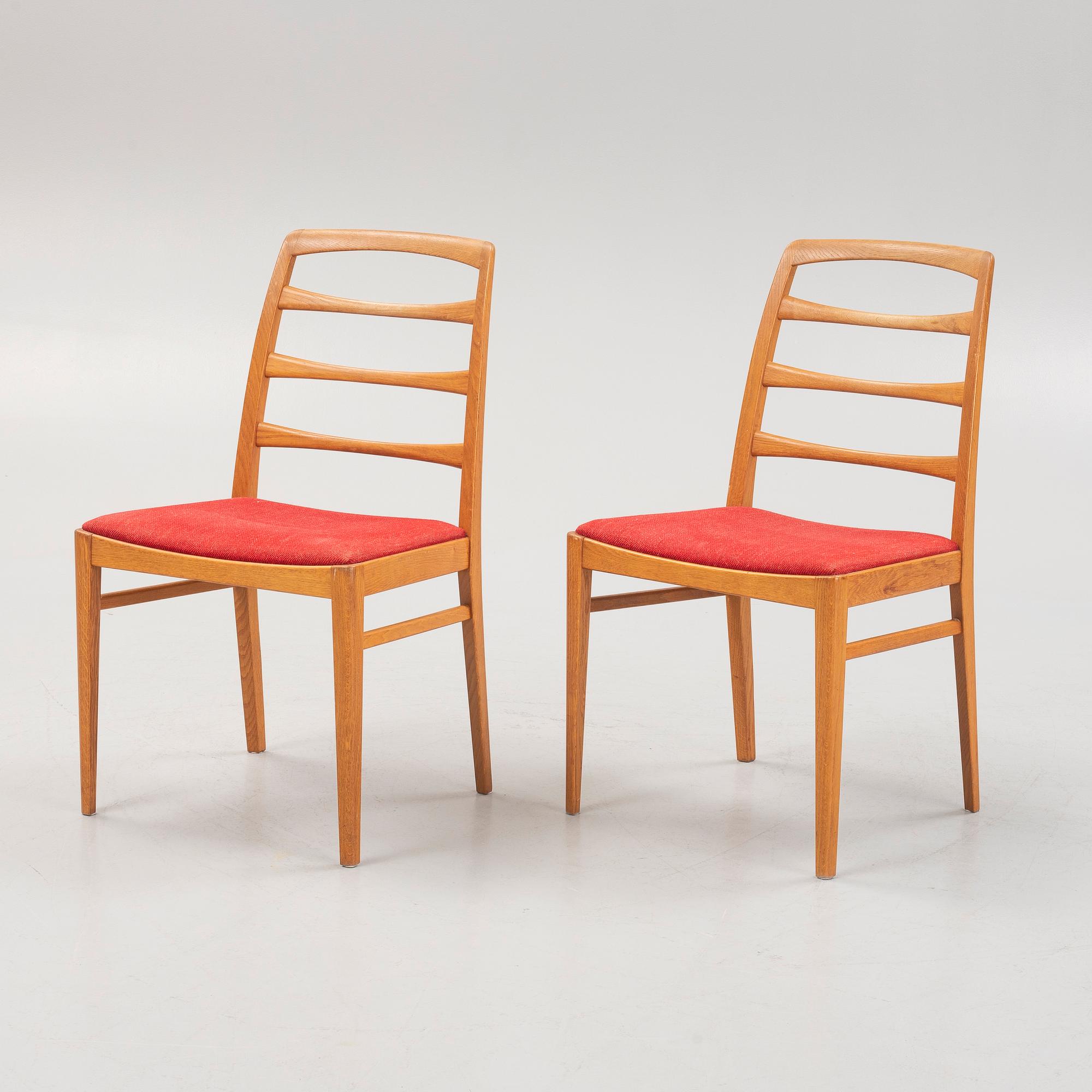 Bertil Fridhagen, dining set, five pieces with two extension leaves, "Reno", Bodafors, 1960-64.