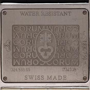 Corum, Facettes, wristwatch, 34 x 29 mm.