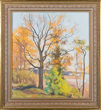 Laura Järnefelt, oil on canvas, signed.