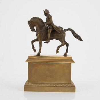 Table sculpture, Napoleon Bonaparte, 19th century.