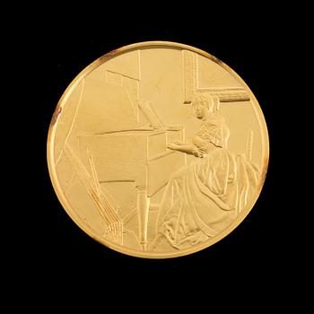 MYNT, 31 st, förgyllt silver, Franklin Mint.