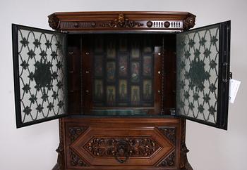 BARSKÅP, barockstil, 1900-tal.