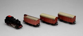 TÅGSET, 47 delar, Märklin, 1900-talets första hälft.