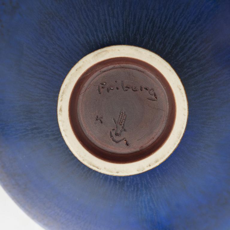 Berndt Friberg, a stoneware bowl, Gustavsberg Studio 1969.