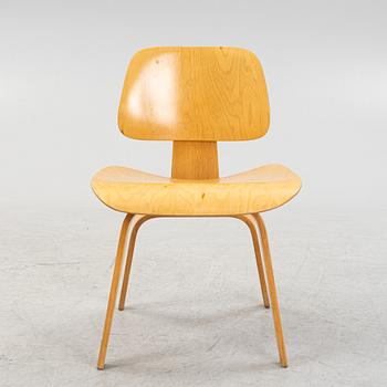 Charles and Ray Eames, a 'DCW' chair, likely for Herman Miller USA, 1950s.