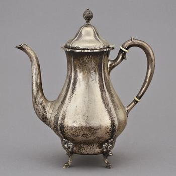 KAFFEKANNA, silver, Karl Anderson, Stockholm, 1933, vikt 620 g.
