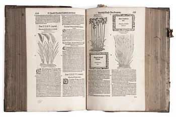 JACOBUS THEODOUS TABERNAEMONTANUS(1520-1590), Neuw Kreuterbuch, mit schönen, künstlichen.., Frankfurt 1588-91.