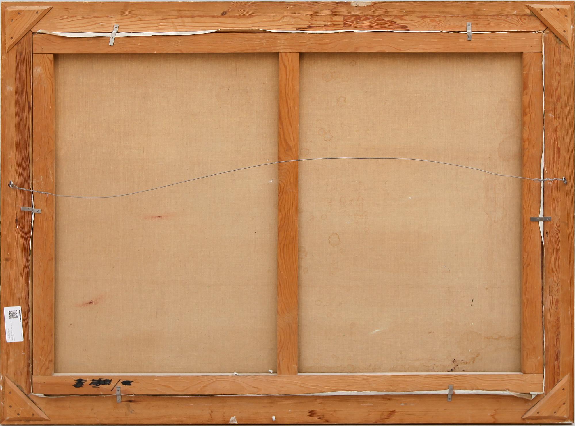 CARL BRANDT, olja på duk, signerad.