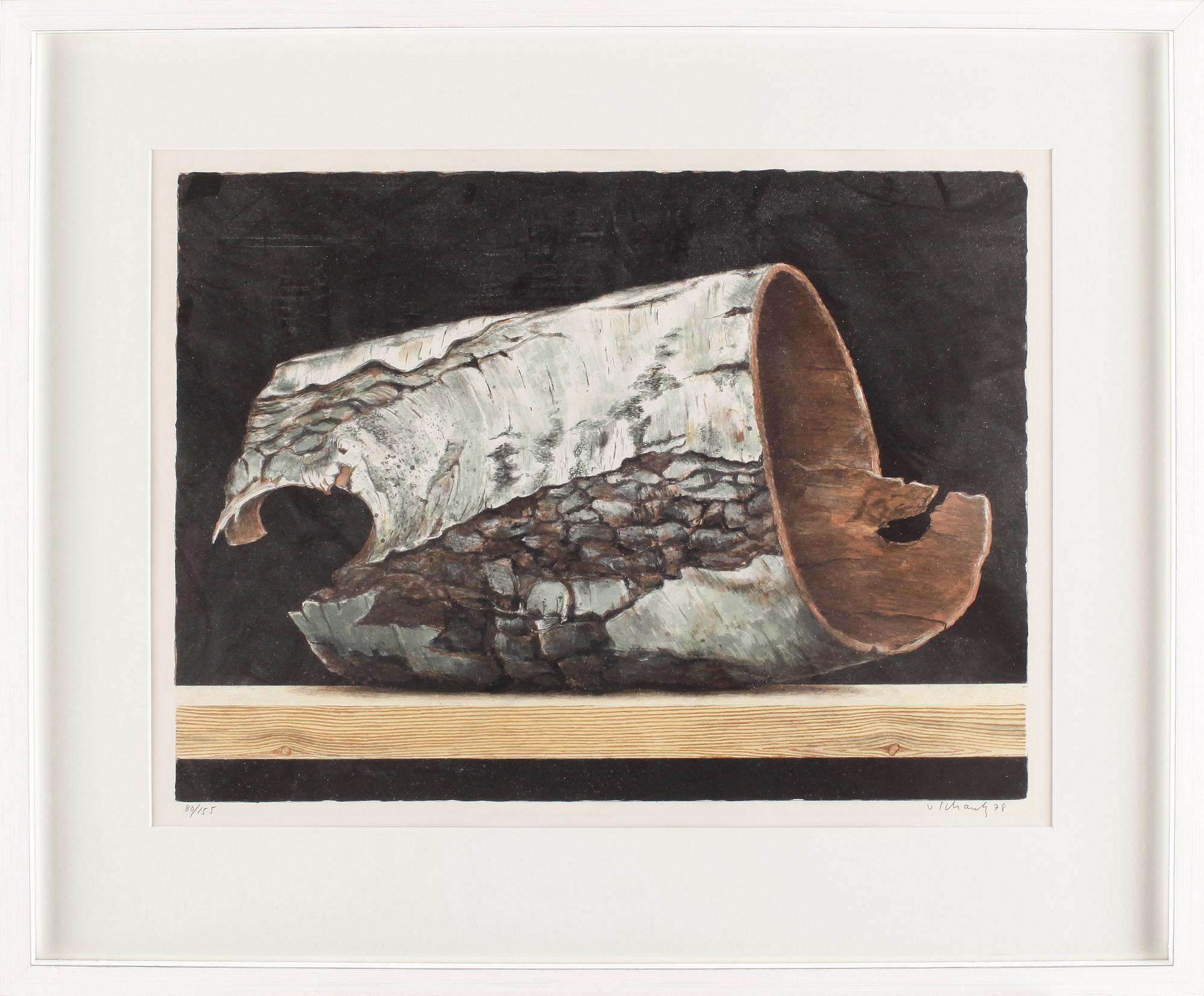 SCHANTZ, PHILIP VON, litografi, sign och dat, -78. Numrerad 80/155,